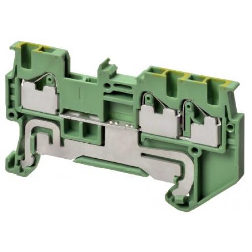 Omron Svorkovnice na lištu DIN bez pojistky XW5G-P1.5-2.2-1, řada: XW5G, 500 V Šedá 1.5 mm² 1 Zásuvný