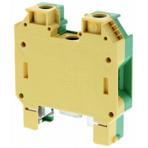 Omron Svorkovnice pro montáž na lištu DIN XW5GS35111, řada: XW5G, 1 kV Šedá 35 mm² 1 Šroubová