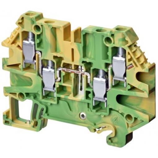 Omron Svorkovnice pro montáž na lištu DIN XW5GS40221, řada: XW5G, 500 V Šedá 4 mm² 1 Šroubová