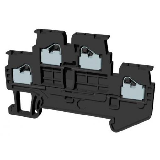 Omron Svorkovnice na lištu DIN bez pojistky XW5T-P1.5-1.1-2, řada: XW5T, 600 V Šedá 1.5 mm² 2 Zásuvný