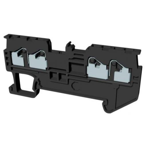 Omron Svorkovnice na lištu DIN bez pojistky XW5T-P1.5-2.2-1, řada: XW5T, 600 V Šedá 1.5 mm² 1 Zásuvný
