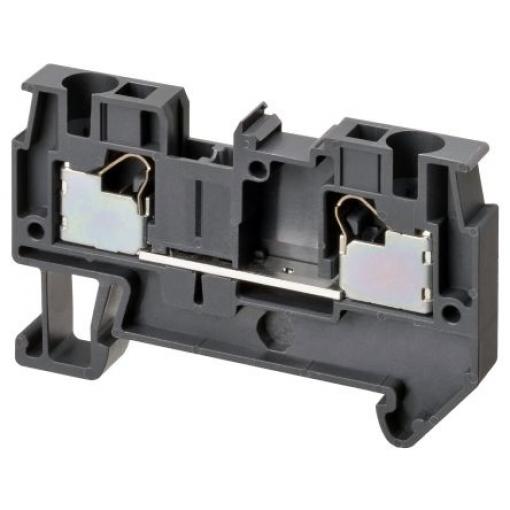 Omron Svorkovnice na lištu DIN bez pojistky XW5T-P4.0-1.1-1, řada: XW5T, 800 V Šedá 4 mm² 1 Zásuvný