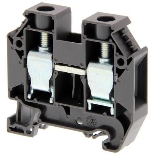 Omron Svorkovnice pro montáž na lištu DIN XW5TS16111, řada: XW5T, 1 kV Šedá 4 to 25 mm² 1 Šroubová