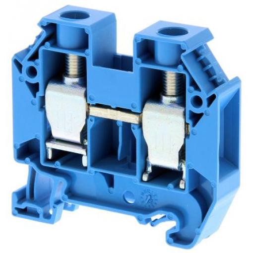 Šroubová svorka, řada: XW5T, 76 (IEC) A, 85 (UL) A, 1 kV Modrá, Zašroubování