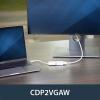StarTech.com Adaptér, Thunderbolt 3, počet zobrazení: 1, 1920 x 1200 pixel, video připojení: VGA, standard: USB 3.1