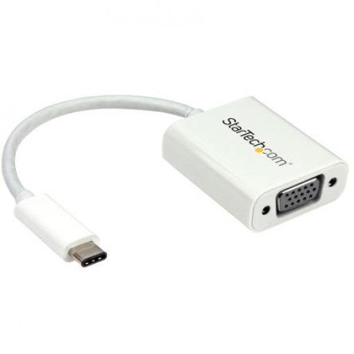 StarTech.com Adaptér, Thunderbolt 3, počet zobrazení: 1, 1920 x 1200 pixel, video připojení: VGA, standard: USB 3.1