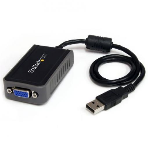 Adaptér, počet zobrazení: 1, 1600 x 1200, typ USB: USB A, video připojení: VGA, standard: USB 2.0