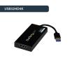 StarTech.com Adaptér, počet zobrazení: 1, 4 k, video připojení: HDMI, standard: USB 3.0