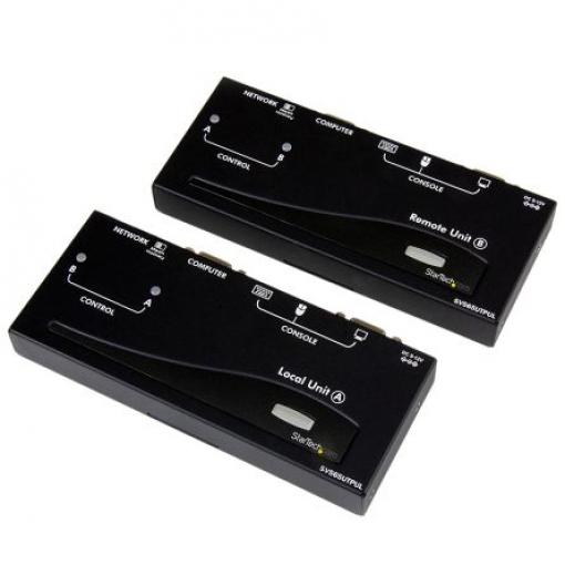 Extender KVM USB Rozšiřující pár, počet zobrazení: 1 2 Catx StarTech.com 300 m, video připojení: VGA 2portový