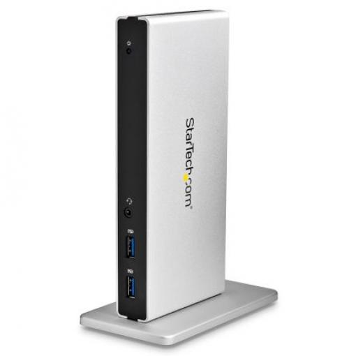 StarTech.com Dokovací stanice, 2048 x 1152 pixel, počet zobrazení: 2, počet portů USB: 5, video připojení: DVI, HDMI,