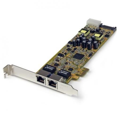 Síťová karta 2portový, typ sběrnice: PCIe 1000Mbps ST2000PEXPSE RJ45 StarTech.com
