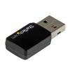 Adaptér WiFi 433Mbps USB 2.0 5GHz StarTech.com AC600 802,11n, IEEE 802.11 ac Wi-Fi