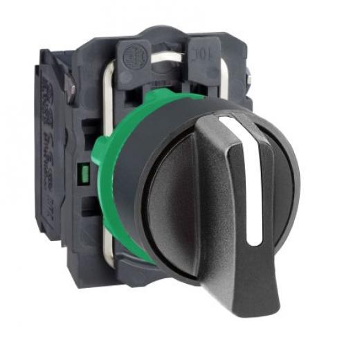 Volicí přepínač, řada: Harmony XB5 Šroub Knoflík SPST, průměr výřezu: 22 mm IP69, IP67, IP69K Schneider Electric 2