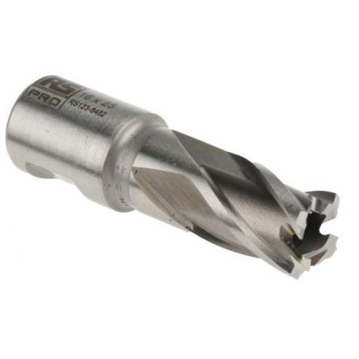 Magnetický vrták, HSS průměr 16 mm, počet drážek: 1 RS PRO