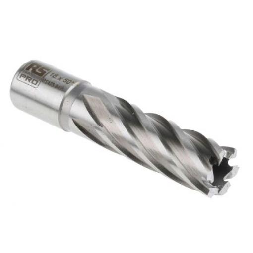 Magnetický vrták, HSS průměr 18 mm, počet drážek: 1 RS PRO