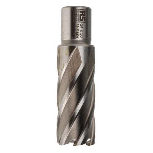 Magnetický vrták, HSS průměr 24 mm, počet drážek: 1 RS PRO
