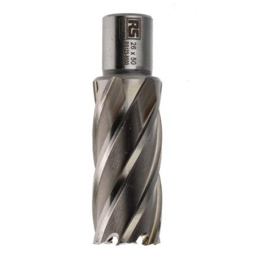 Magnetický vrták, HSS průměr 26 mm, počet drážek: 1 RS PRO