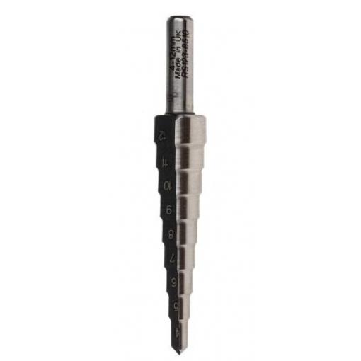 Vrták, HSS Kuželové 4 to 12 mm RS PRO