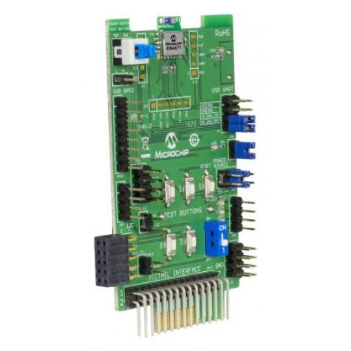 Komunikační a bezdrátový vývojový nástroj pro Bluetooth Low Energy RN4871 Bluetooth Smart (BLE) PICtail Plus Microchip,