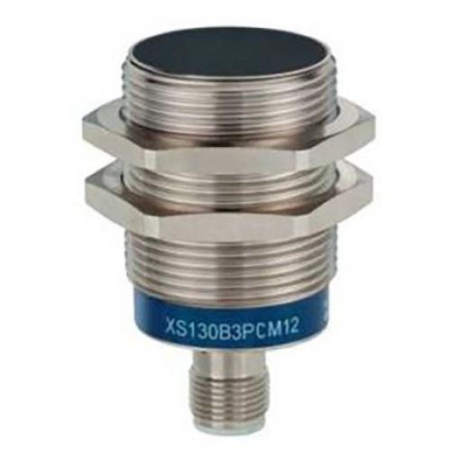 Telemecanique Sensors Snímač přiblížení XS130B3PCM12 Válec se závitem M30 x 1.5 200mA XS IP69K, IP67, IP65 PnP 500 Hz 15