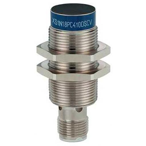 Telemecanique Sensors Snímač přiblížení XS1N18PC410DSCV Válec se závitem M18 x 1 200mA XS IP65, IP69K, IP67 PnP 2 kHz 5