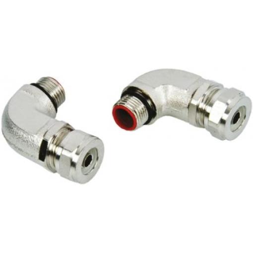 Kovová jmenovitá velikost 32 mm Niklovaná mosaz Adaptaflex