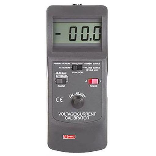 Proudový a napěťový kalibrátor, číslo modelu: CC421-G 24 mA 199.9V dc RS PRO, ISOCAL