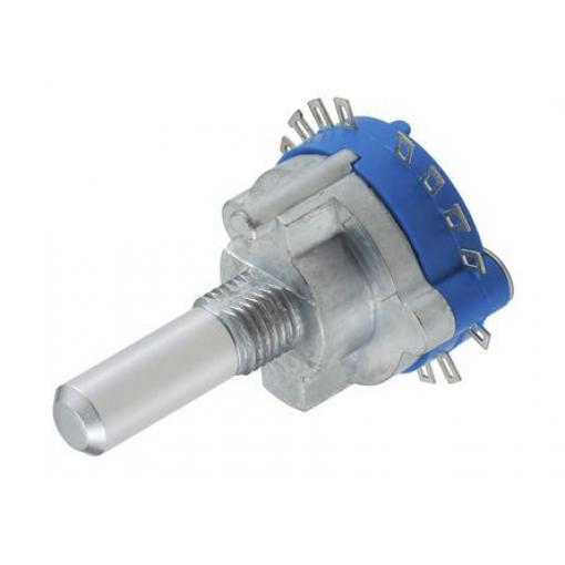 Otočný přepínač 150 mA, počet poloh: 4 12V dc