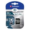 MicroSD 32 GB MicroSDHC Průmyslová třída Verbatim Třída 10, UHS 1 U3