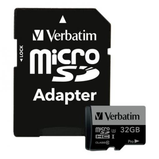 MicroSD 32 GB MicroSDHC Průmyslová třída Verbatim Třída 10, UHS 1 U3