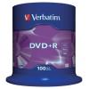 Prázdný disk DVD DVD+R 4.7 GB 100 Per Pack ks Verbatim 16X