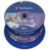 Prázdný disk DVD DVD+R 4.7 GB 50 Per Pack ks Verbatim 16X