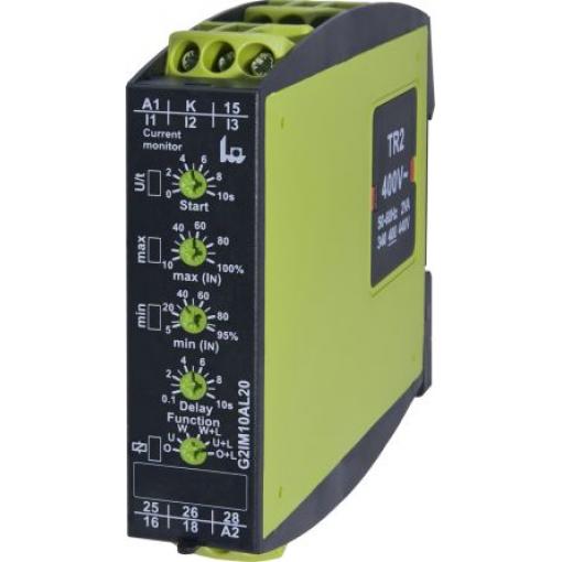 Tele Monitorovací relé 1, řada: GAMMA a DPDT kontakty Lišta DIN, 100mA - 10A, 24/240 V ac