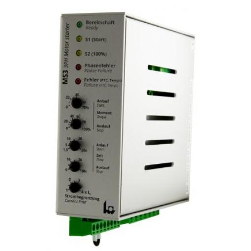 Tele Startér pro plynulý rozběh, rozsah: MS3 18.5 kW 400V ac 3fázový IP40