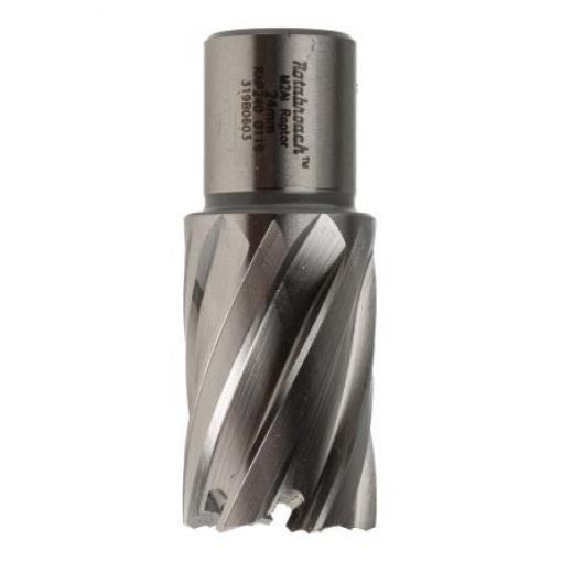 Magnetický vrták, HSS průměr 24 mm, počet drážek: 1 Rotabroach