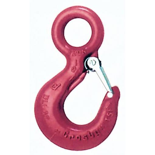 Zvedací hák CROSBY, Oči, Otočný hák, limit zatížení: 1.6 t, Legovaná ocel, Galvanizovaný, 400 g