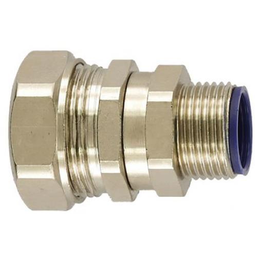 Montáž potrubí Instalační trubka jmenovitá velikost 16 mm Mosaz Nikl, IP67, IP68, IP69K, IP66 M20 Flexicon