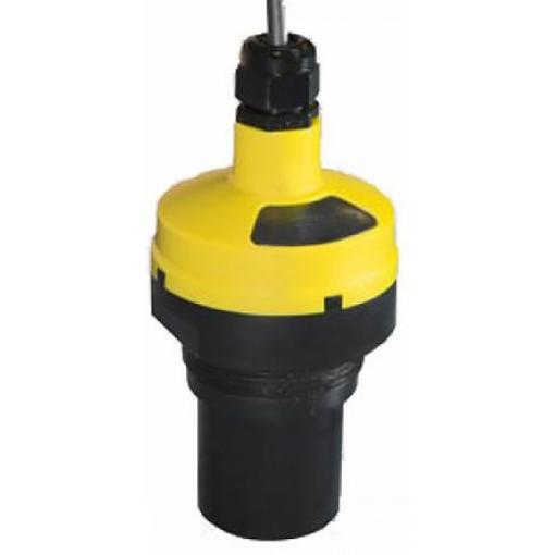 Ultrazvukový snímač hladiny, řada: EchoPod Ultrazvukový snímač hladiny 20 mA 2 bar Svislá montáž Fluorelastomer 60 °C