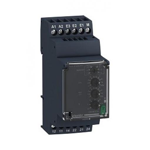Schneider Electric Monitorovací relé 3, řada: Harmony Control a DPDT kontakty Lišta DIN, 150mA - 15A, 380/415 V ac