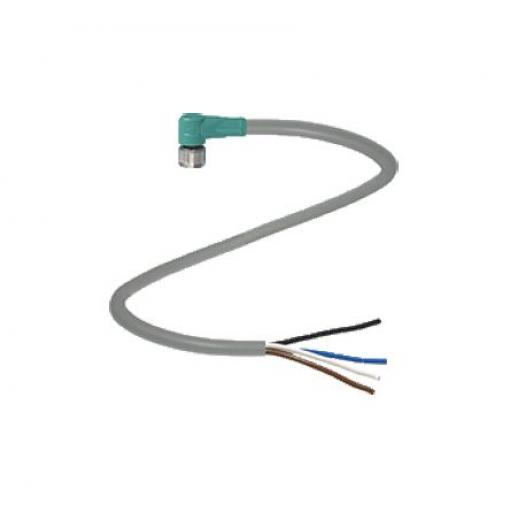 Kabel ovladače snímače, A: Vnitřní, A: Pravoúhlý 4, B: Bez koncovky, 30V ac/dc, IP67, řada: V31-WM-2M-PUR Pepperl +