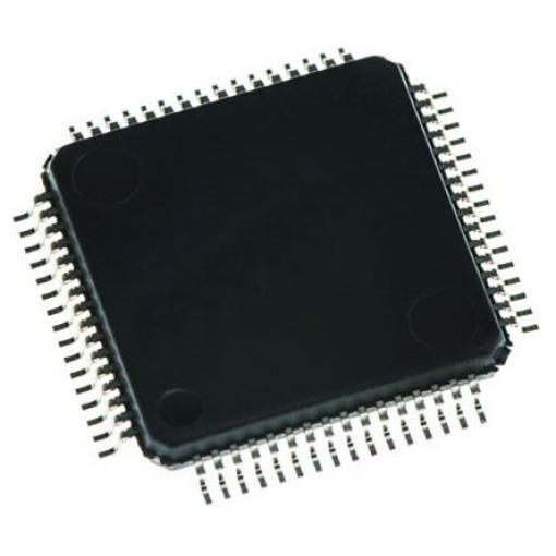 Mikrokontrolér R5F52315ADFM#30 32bit RX 54MHz 128 kB Flash 32 kB RAM USB USB, počet kolíků: 64, LFQFP