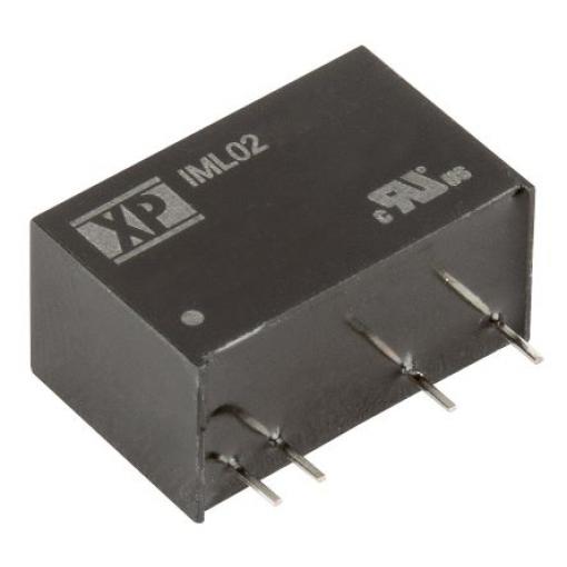 DC-DC převodník 2W, výstup: ±9V dc ±111mA 4kV ac, Vin 13,5 → 16,5 V DC Ano