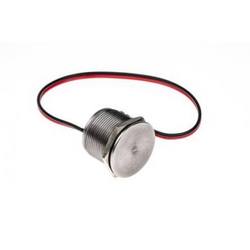 Bulgin Piezoelektrický spínač IP68, IP69K, barva ovladače: Šedá Vodič 1 A 24 V dc 85 °C -40 °C