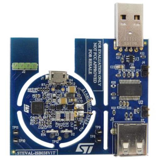 Vývojová sada, Evaluation Boards, Přijímač pro bezdrátové napájení, STMicroelectronics