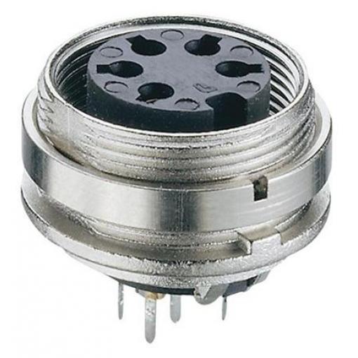 Lumberg Zásuvka DIN, řada: KGR, počet kontaktů: 12, velikost: M16, 160 V ac, orientace těla: Rovný, IP40 3A DIN EN