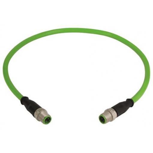 Kabel ovladače snímače, A: Vnější, A: Rovný 4, B: Přímý, B: Vnější, 250V 12, IP67, řada: M12 HARTING 40 m