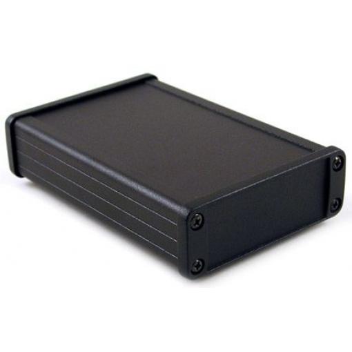 Hammond Pouzdro IP65 Nestíněný barva Černá barva Černá Hliník 87 mm 31.4 mm 131.2 mm Polyetylenová pěna