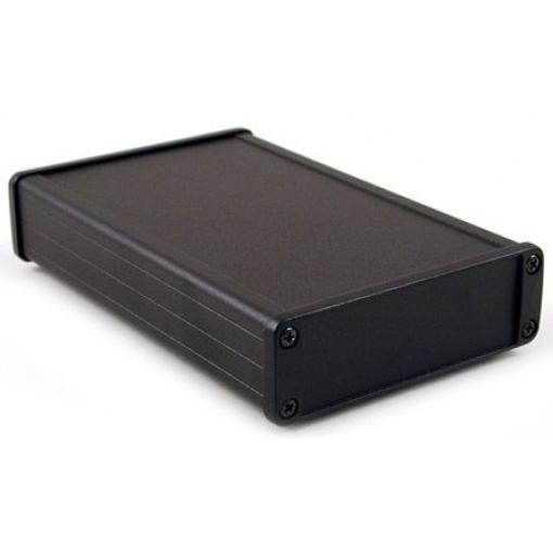 Hammond Pouzdro IP65 Nestíněný barva Černá barva Černá Hliník 106.9 mm 34.9 mm 171.2 mm Polyetylenová pěna