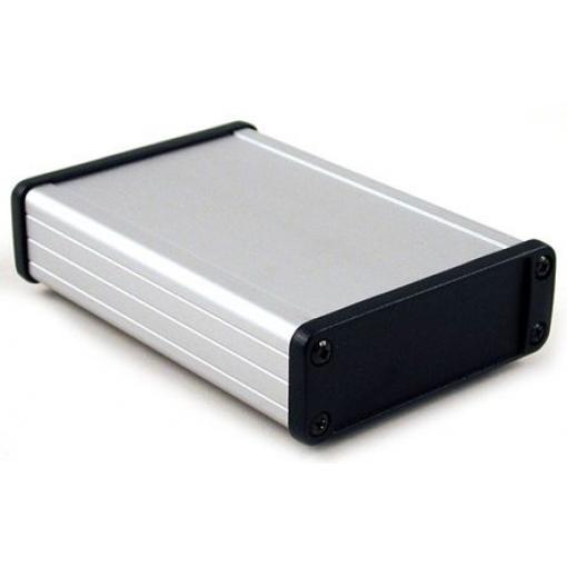 Hammond Pouzdro IP54 Stíněné barva Stříbrná barva Černá Hliník 87 mm 31.4 mm 131.2 mm EMI