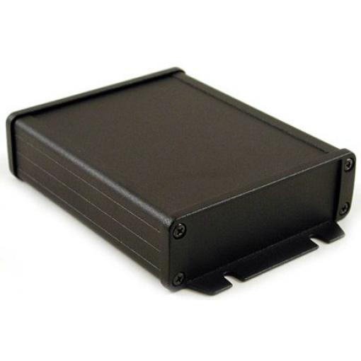 Hammond Pouzdro IP65 Nestíněný S přírubou barva Černá barva Černá Hliník 151.6 mm 34.9 mm 106.9 mm Polyetylenová pěna